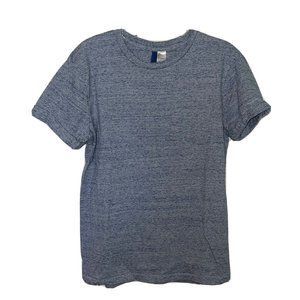 H&M DIVIDED Heavy Cotton Blue Space Died Pocket T-Shirt Size Small